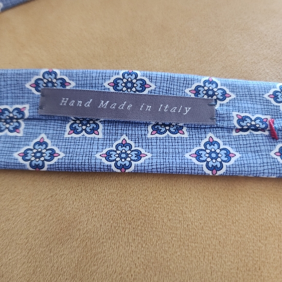 Nwt $120 Daniel Cremieux Signature Collection Limited Edit Silk Tie blue - Picture 3 of 4